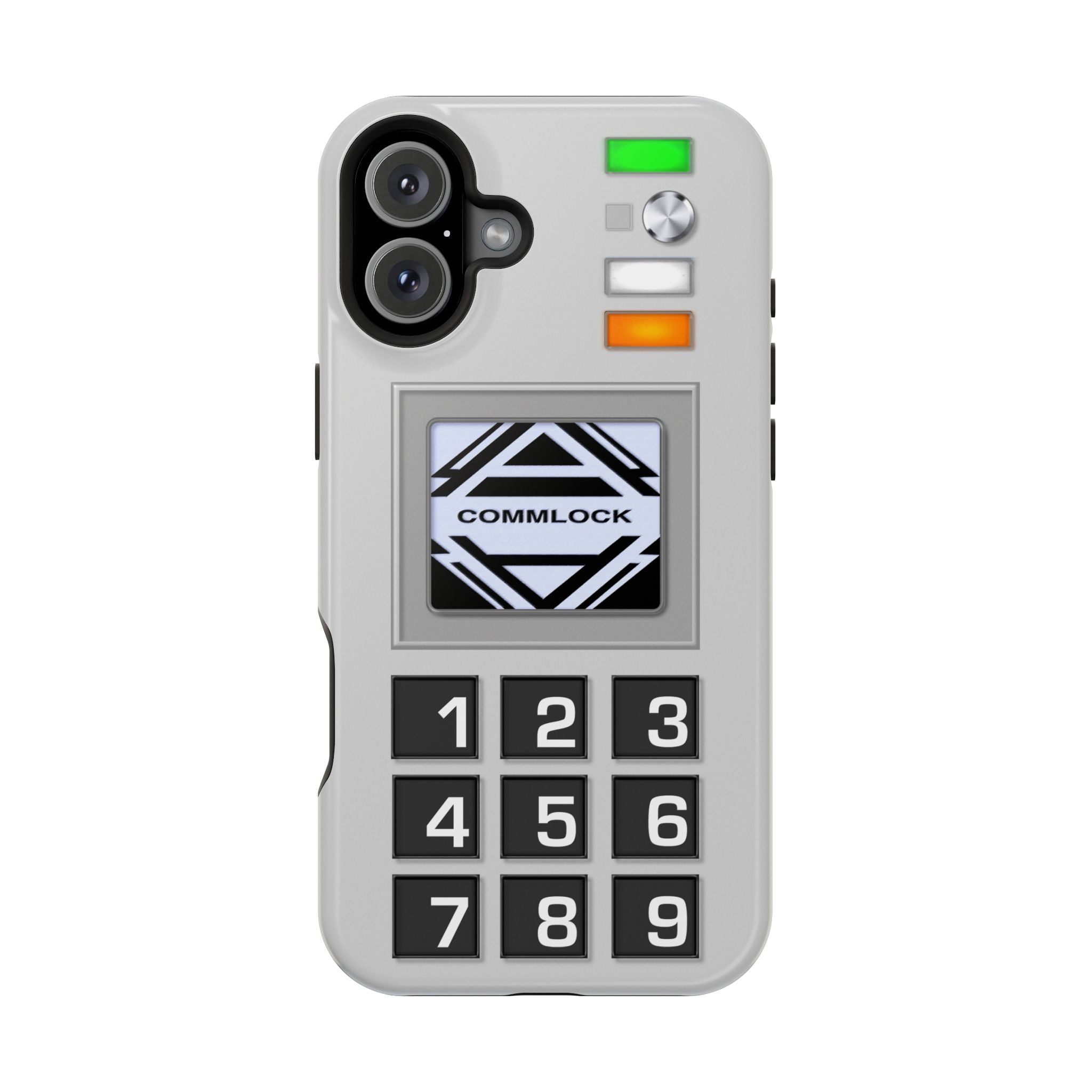 Space CommLock iPhone Case 1999 Prop MagSafe Magnetic 17 16 15 14 13 Pro Max Plus Mini Comlock