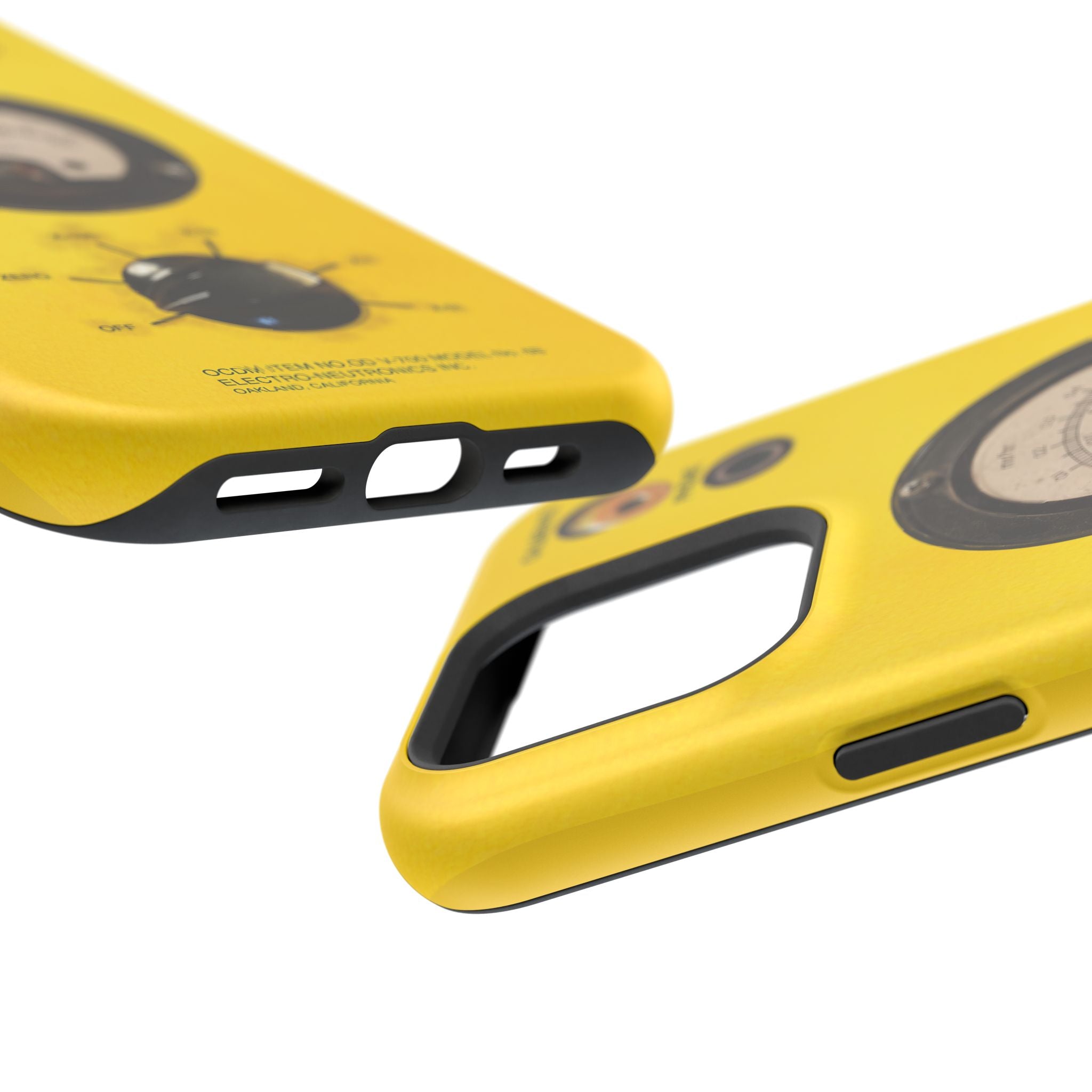 Fallout Geiger Counter Look iPhone Case 16 15 14 13 Magnetic Impact-Resistant
