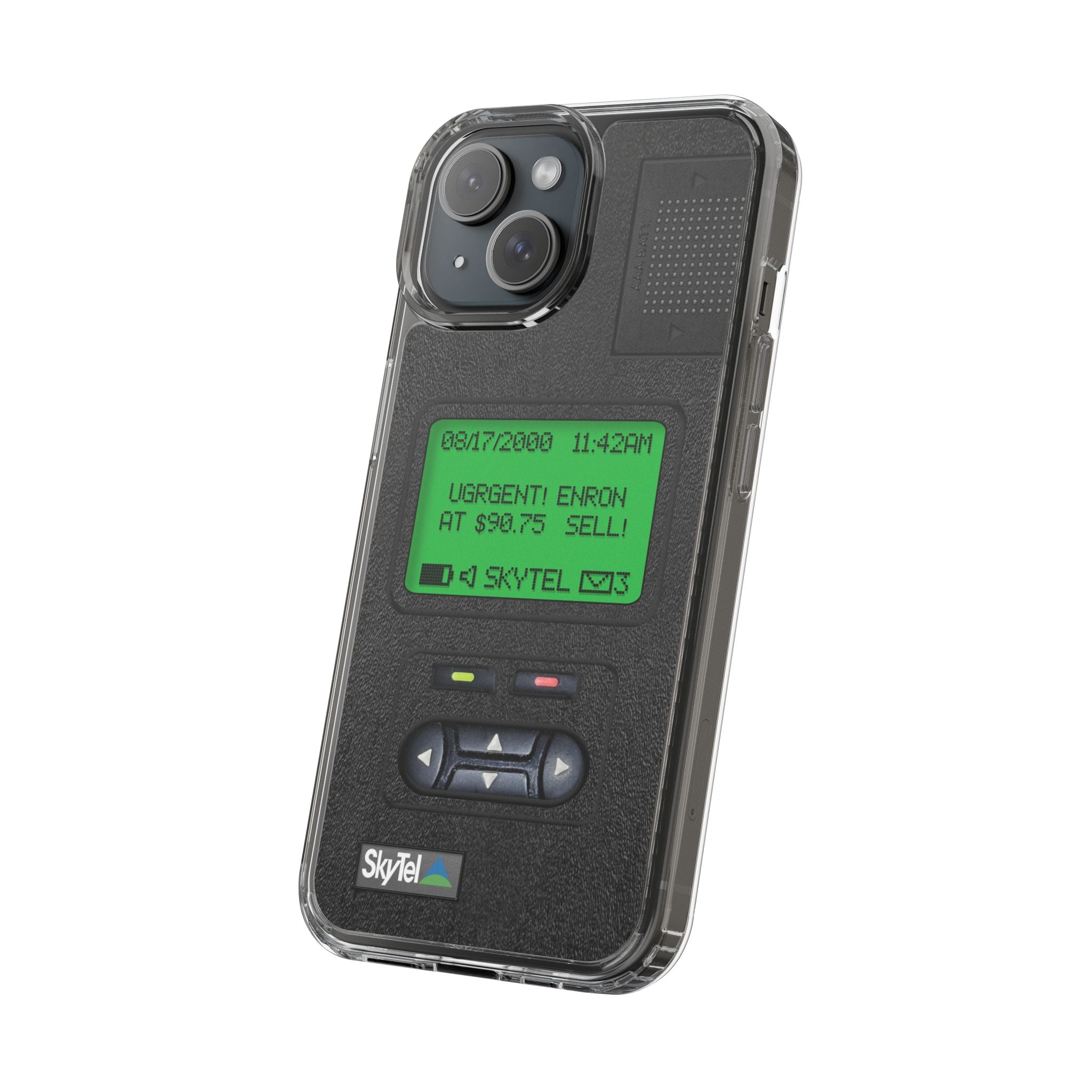 Pager Look Retro Phone Case for iPhone Beeper