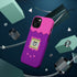 Virtual Pet Magnetic iPhone MagSafe Compatible Impact-Resistant Case Retro 90s