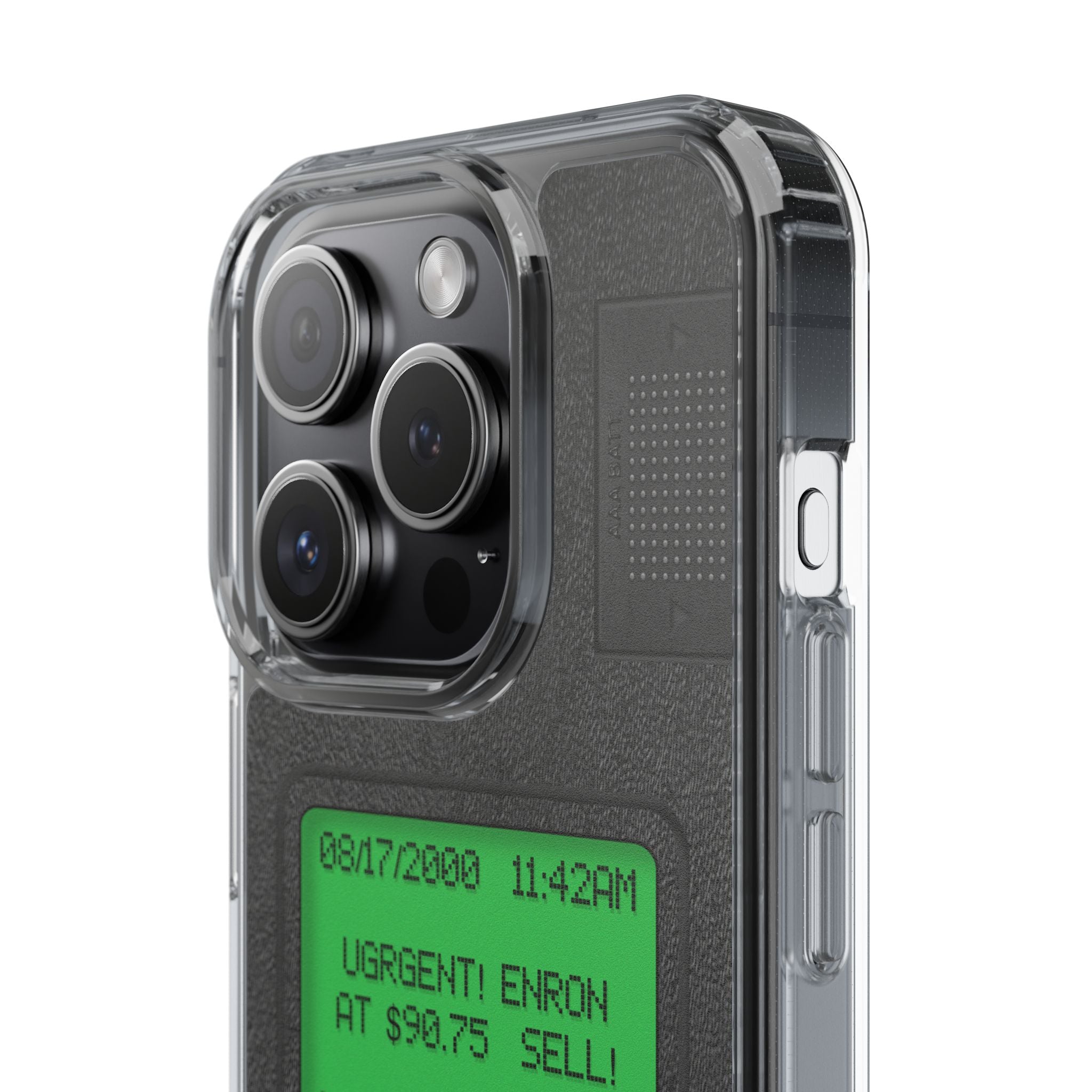 Pager Look Retro Phone Case for iPhone Beeper