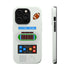 Retro Electronic Football Game Case for iPhone - Handheld Pocket LED Vintage Look - Tech Gift 17 16 15 14 13 Max Plus - MagSafe Compatible