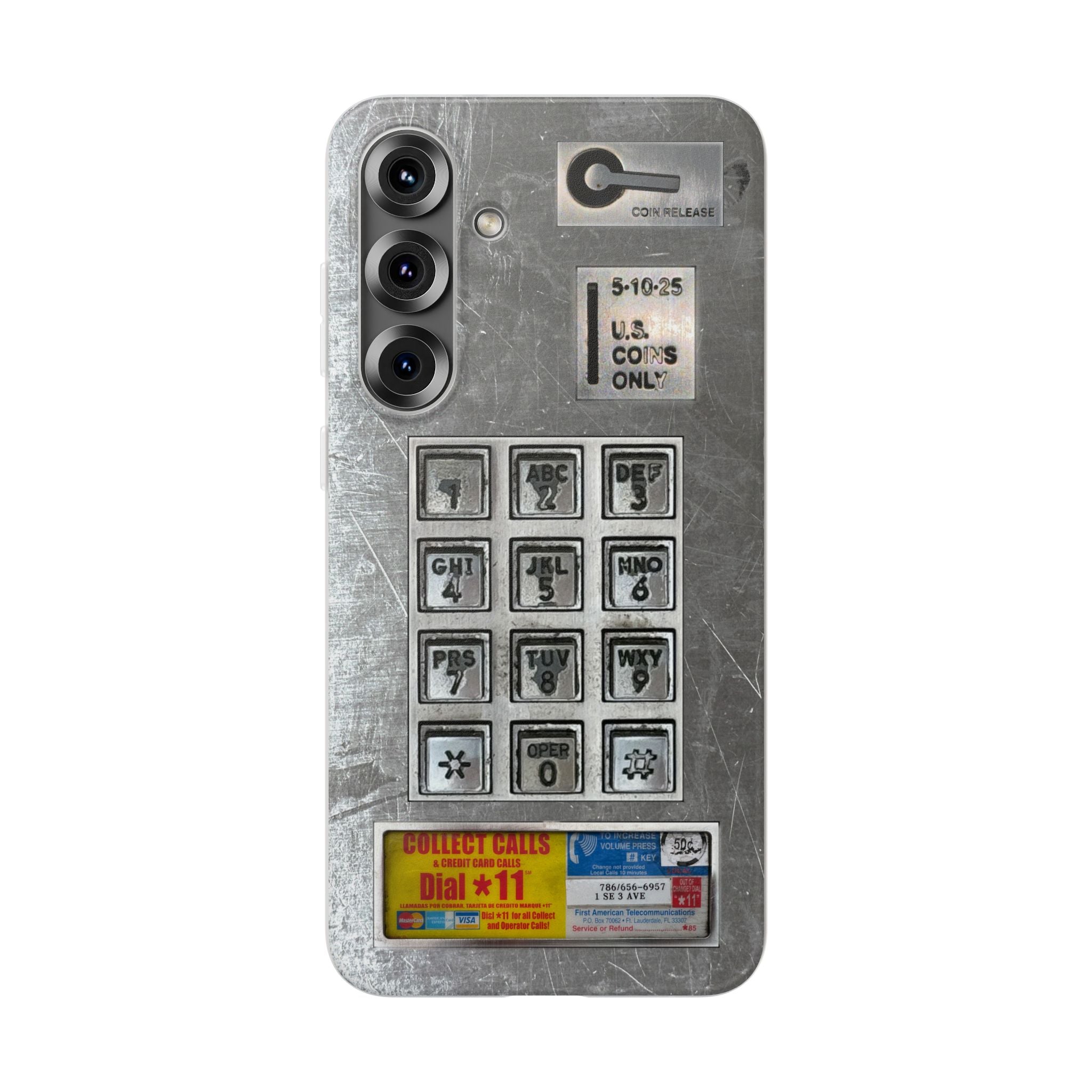 Payphone Retro Tech Case for Samsung Galaxy