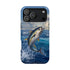 Tuna Fishing Fish Phone Case MagSafe Compatible for iPhone & Samsung Galaxy | Yellowfin Tuna Fisherman Gift | Dual Layer Tough Case