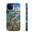 Permit Fish Fishing Phone Case MagSafe Compatible for iPhone & Samsung Galaxy | Flats Fishing Gift | Dual Layer Tough Case