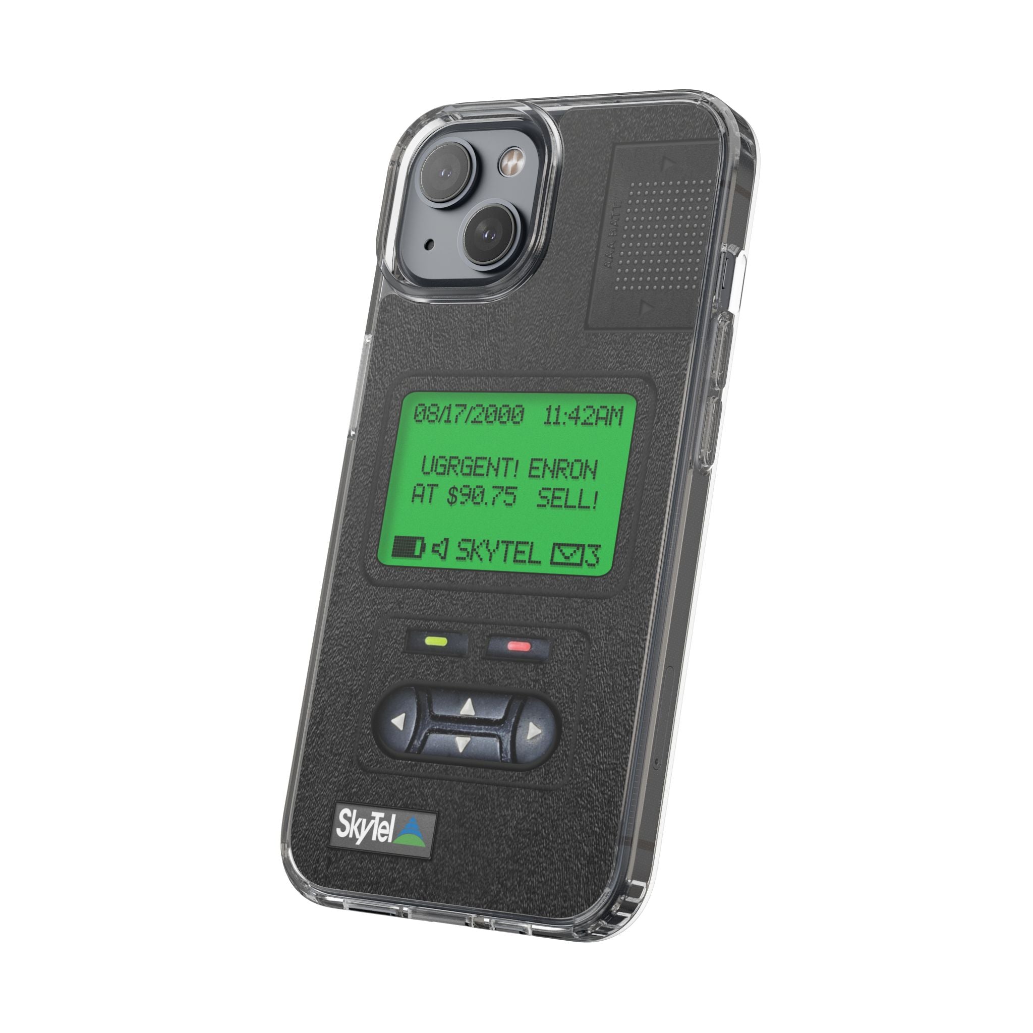 Pager Look Retro Phone Case for iPhone Beeper
