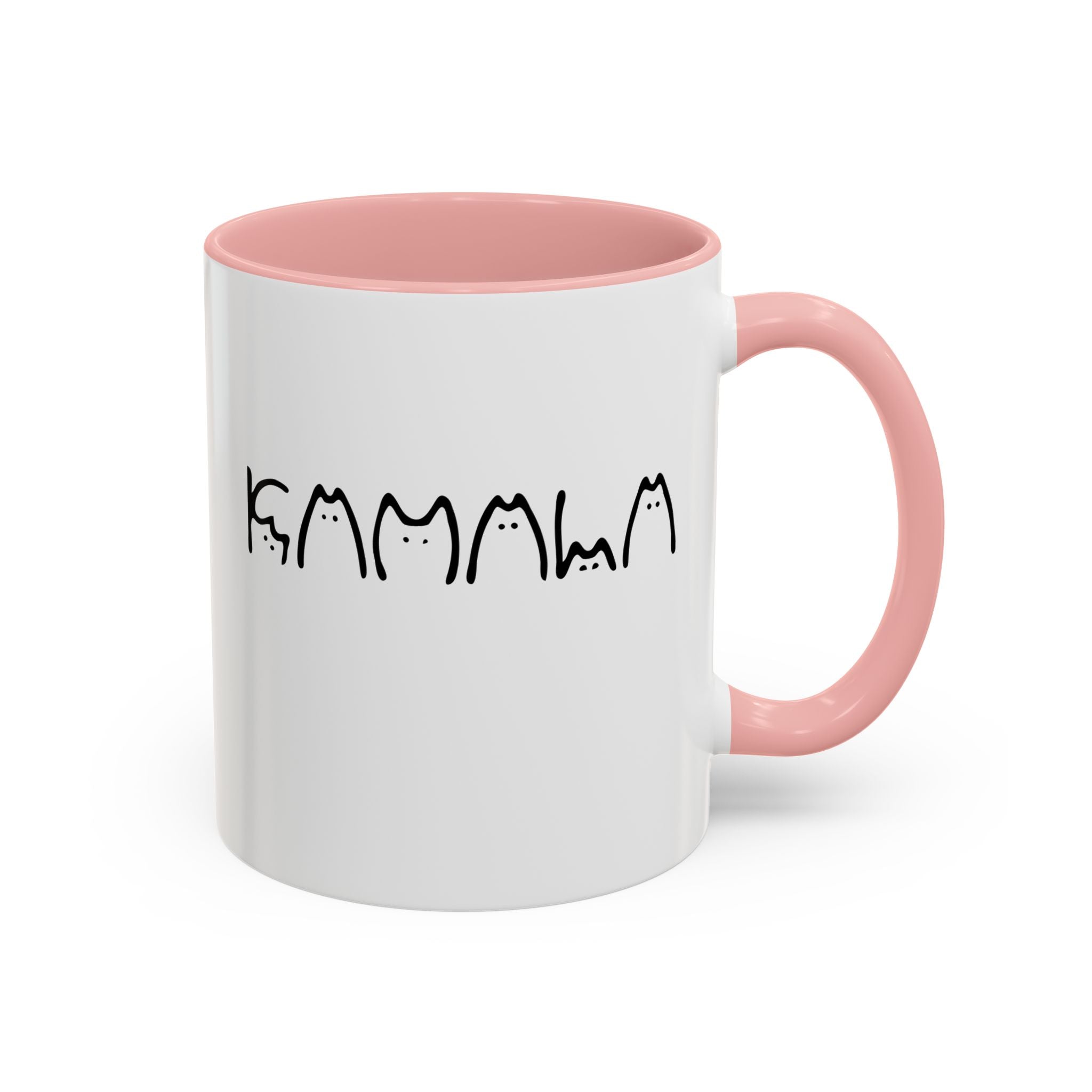 Kamila Harris Cat Lady Cat Lettering Coffee Mug