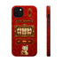 Lucky Cat Slot Machine iPhone Case - MagSafe Compatible - Maneki Neko