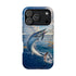 Wahoo Fishing Fish Phone Case MagSafe Compatible for iPhone & Samsung Galaxy | Wahoo Fisherman Gift | Dual Layer Tough Case
