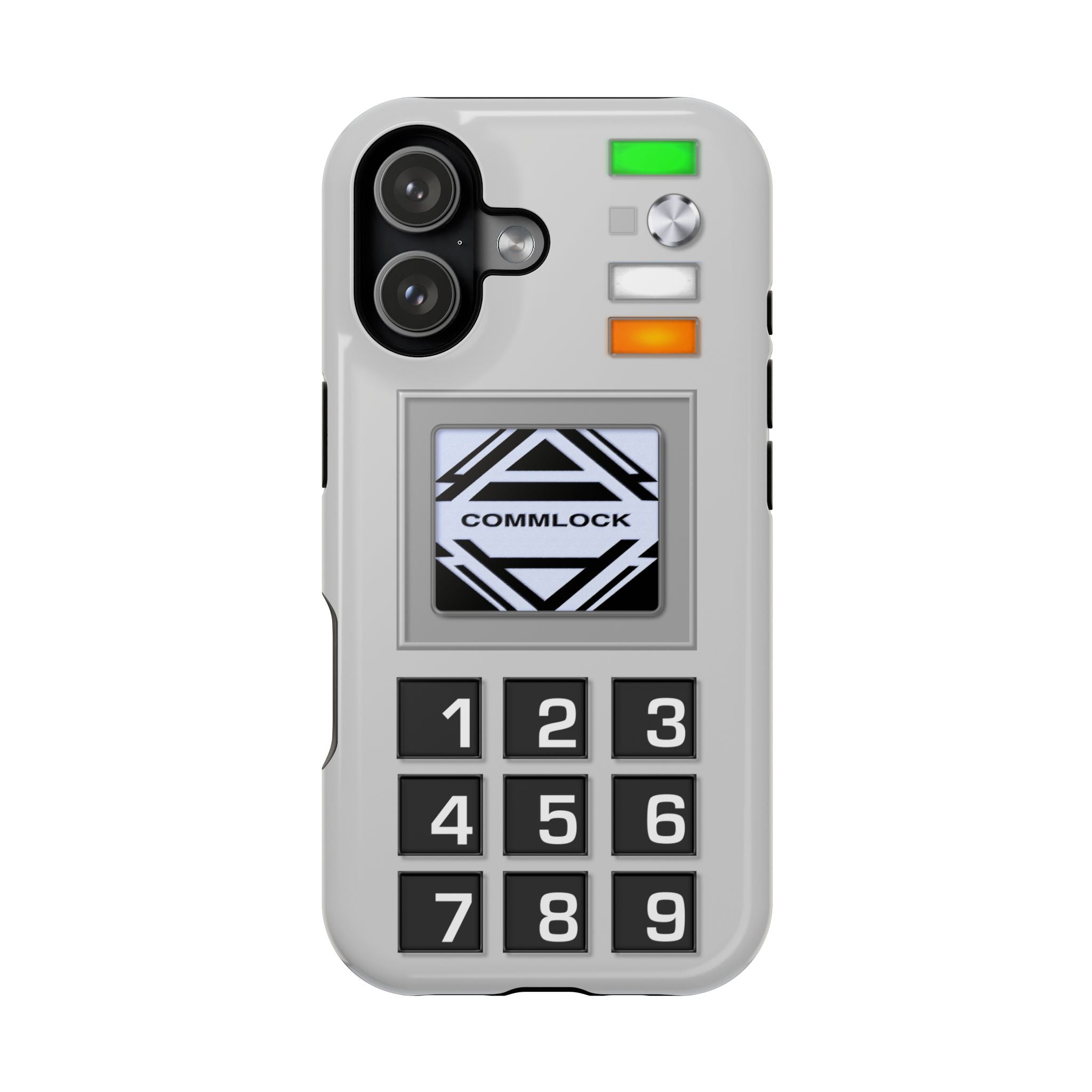 Space CommLock iPhone Case 1999 Prop MagSafe Magnetic 17 16 15 14 13 Pro Max Plus Mini Comlock