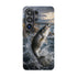 Striped Bass Fishing Fish Phone Case MagSafe Compatible for iPhone & Samsung Galaxy | Striper Fisherman Gift | Dual Layer Tough Case