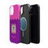 Virtual Pet Magnetic iPhone MagSafe Compatible Impact-Resistant Case Retro 90s