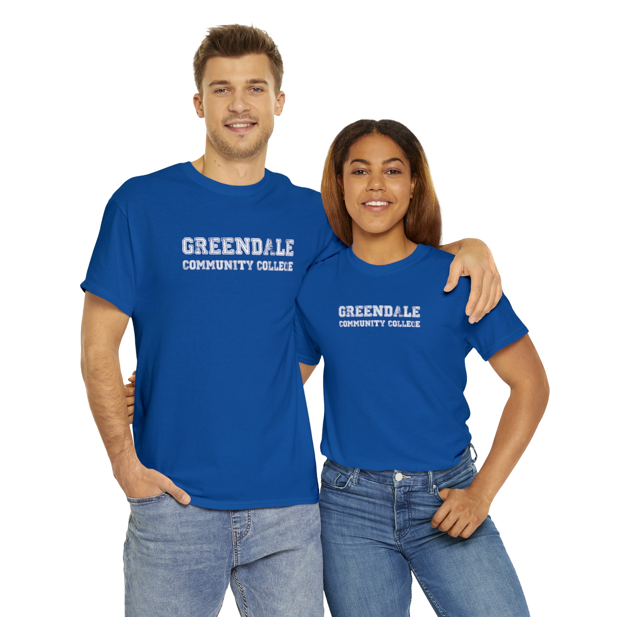 Greendale Community College Unisex Heavy Cotton Tee