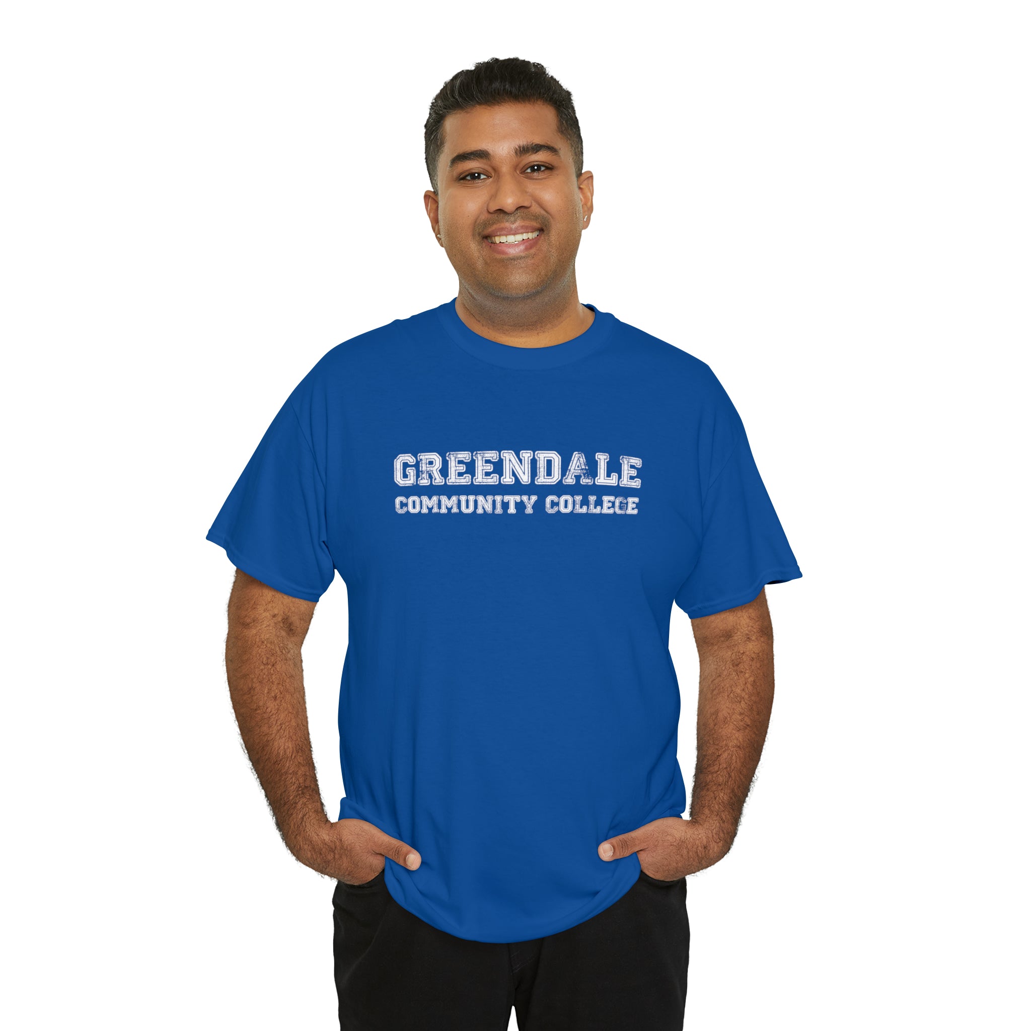 Greendale Community College Unisex Heavy Cotton Tee