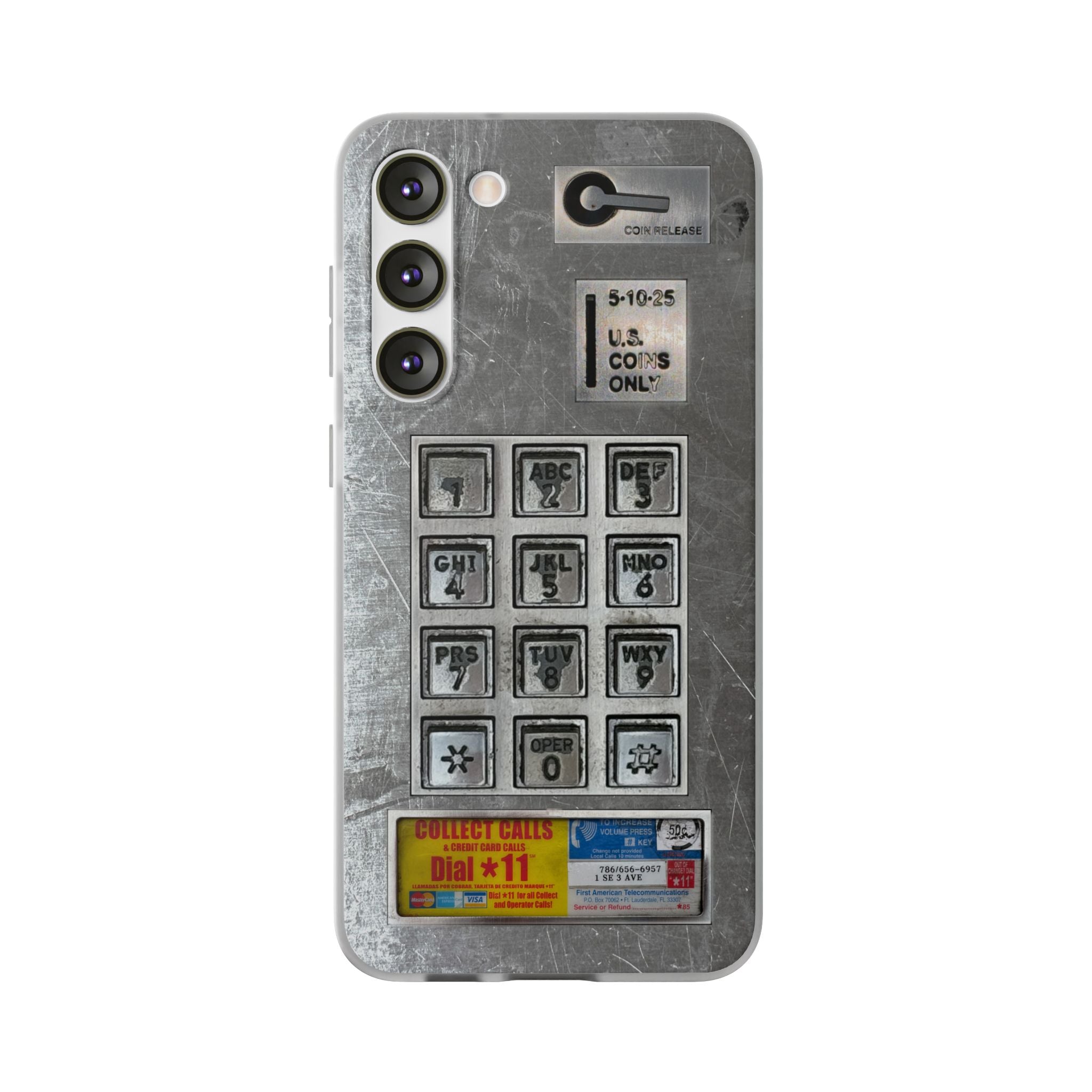 Payphone Retro Tech Case for Samsung Galaxy