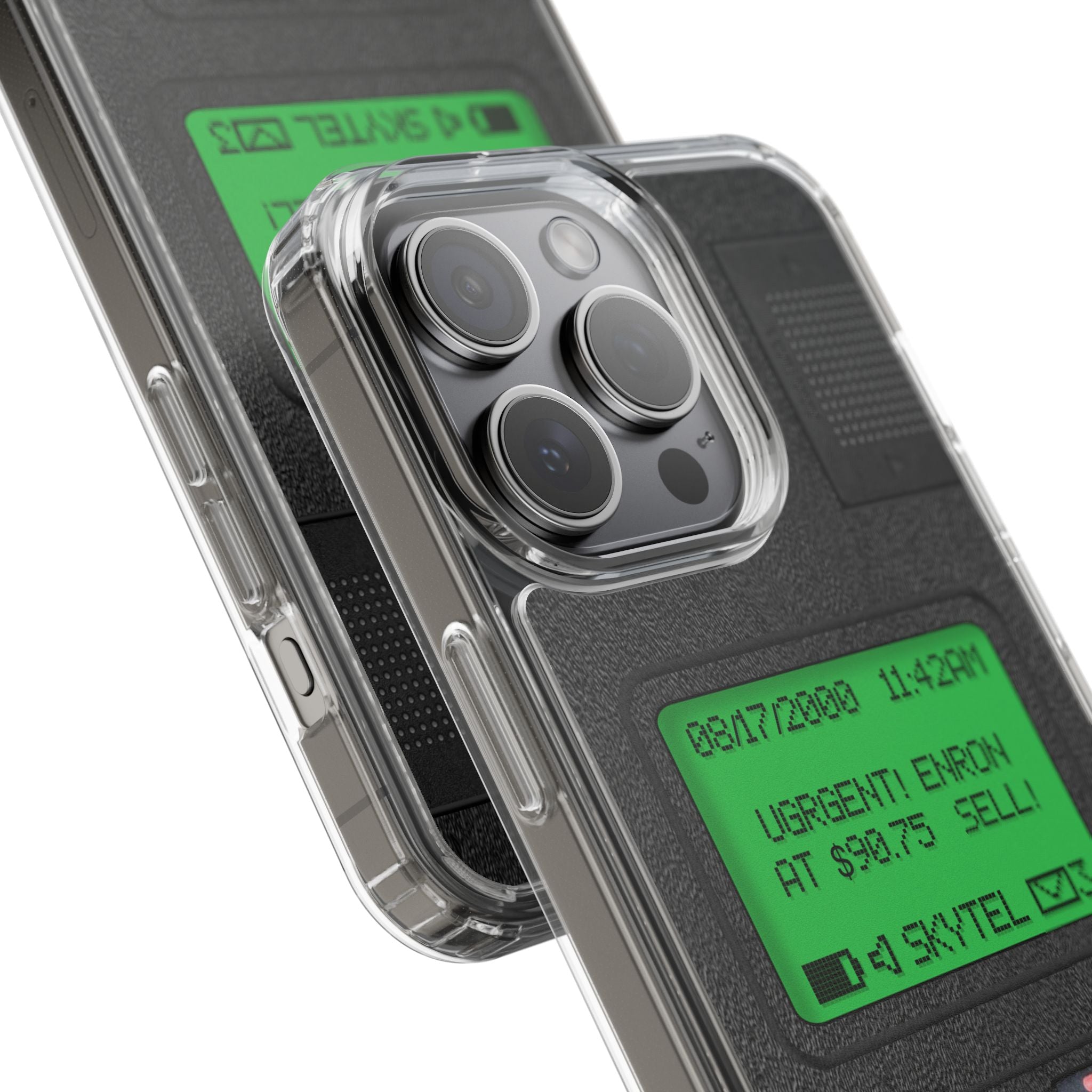 Pager Look Retro Phone Case for iPhone Beeper