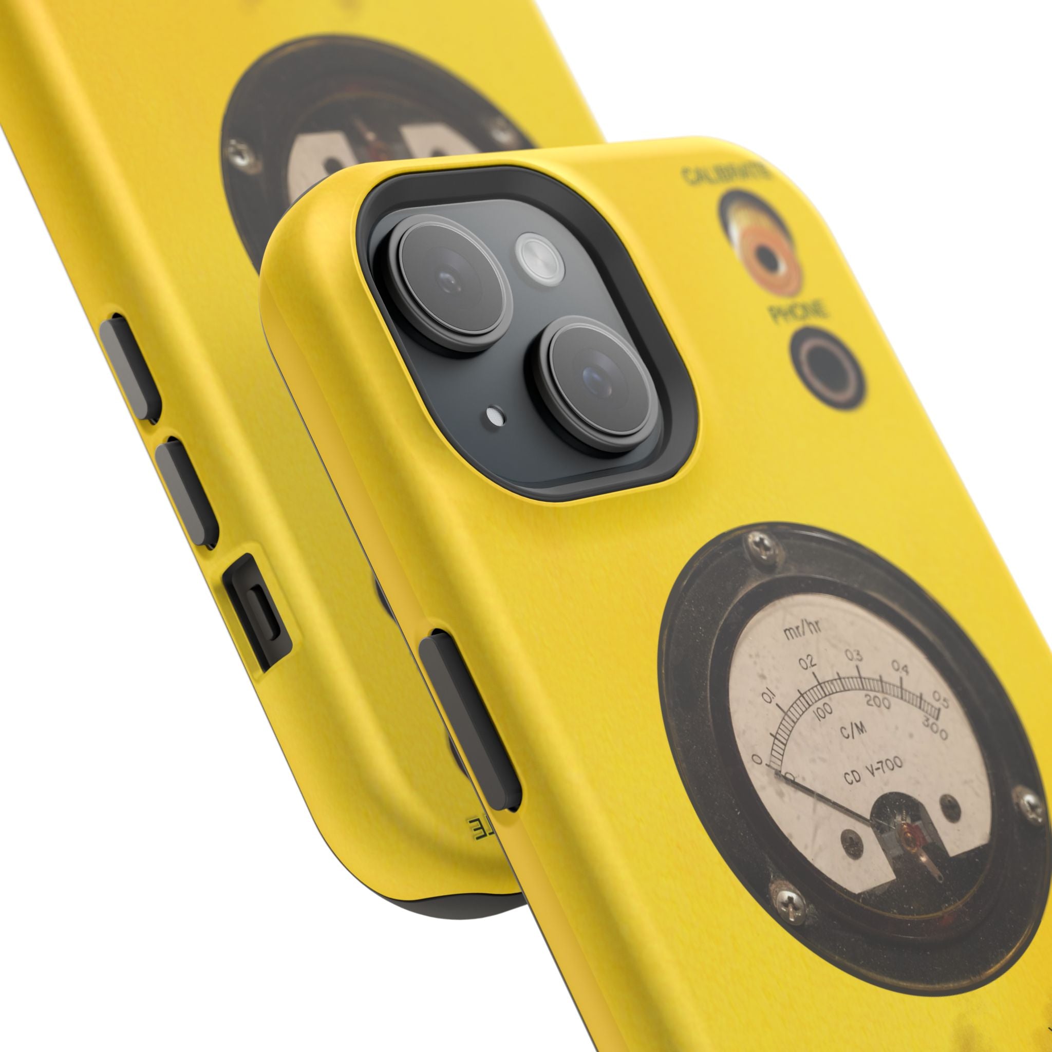 Fallout Geiger Counter Look iPhone Case 16 15 14 13 Magnetic Impact-Resistant