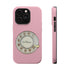 Retro Pink Princess Phone Look MagSafe Compatible iPhone Case Rotary Dial Nostalgia