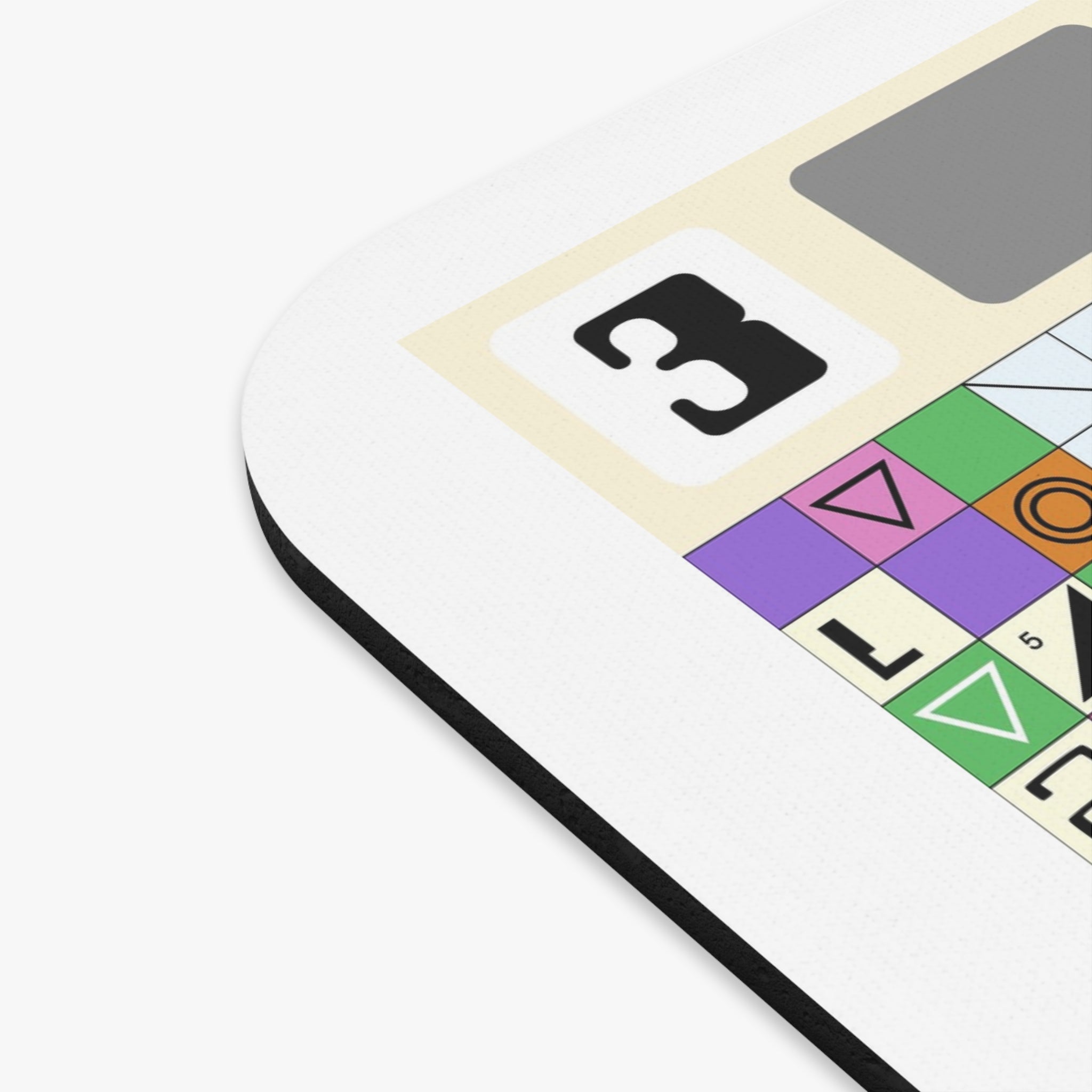 Main Mission Display Monitor 1999 Mouse Pad (Rectangle) Retro Sci-Fi Space Moonbase Alpha Screen Prop Control Panel