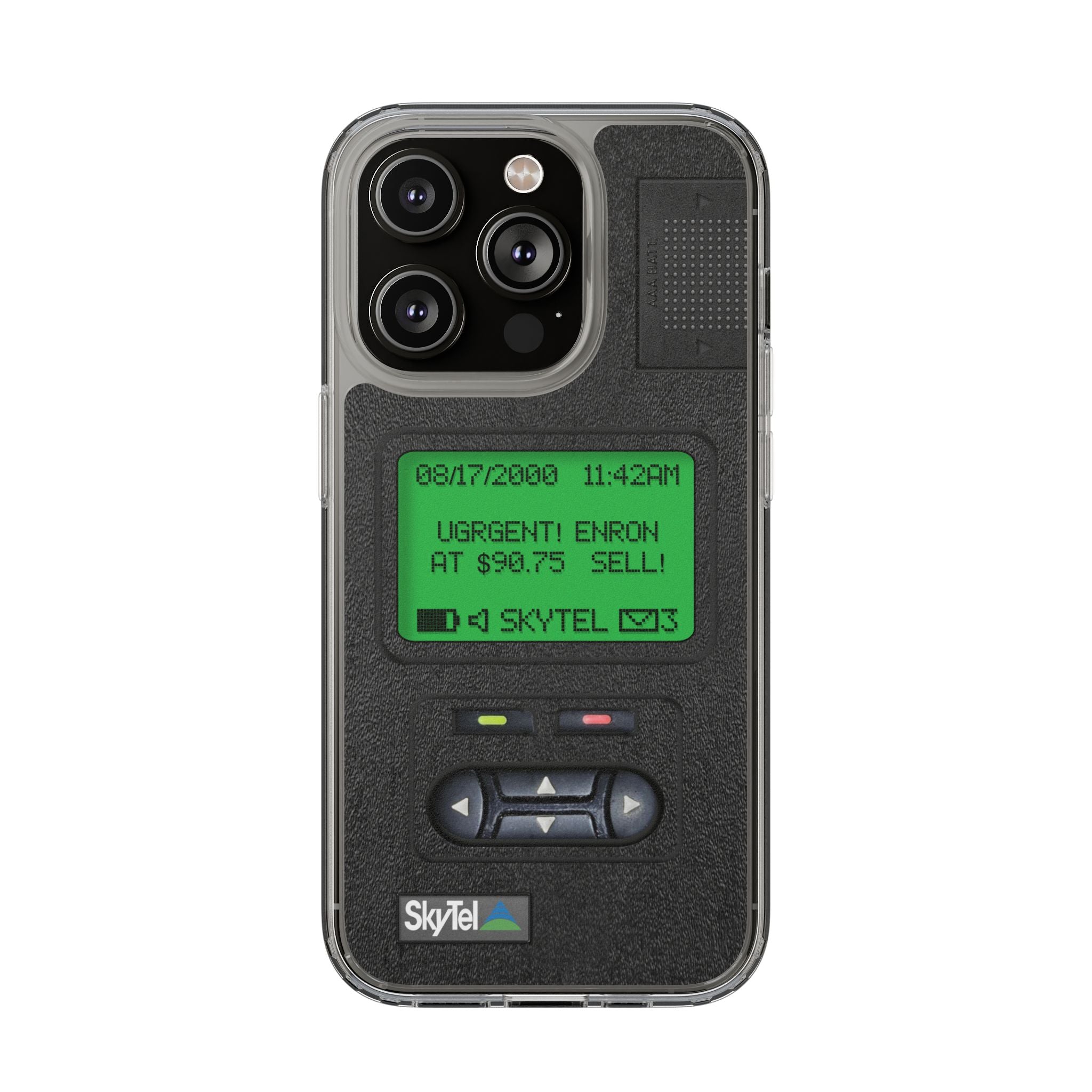 Pager Look Retro Phone Case for iPhone Beeper