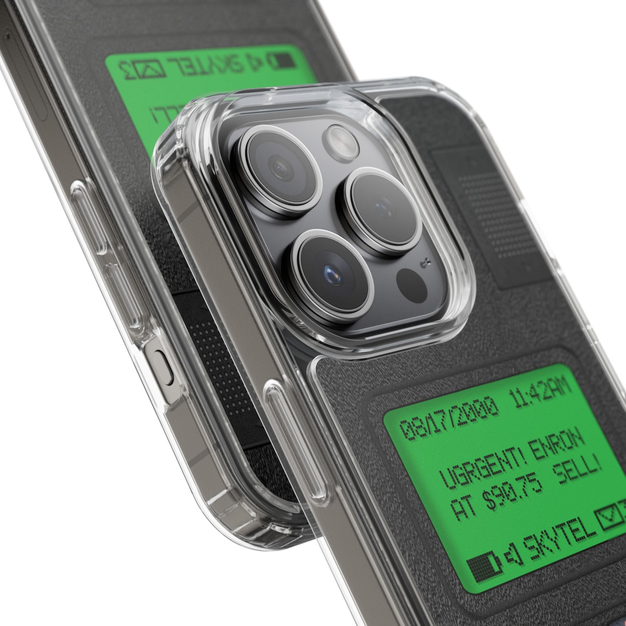Pager Look Retro Phone Case for iPhone Beeper