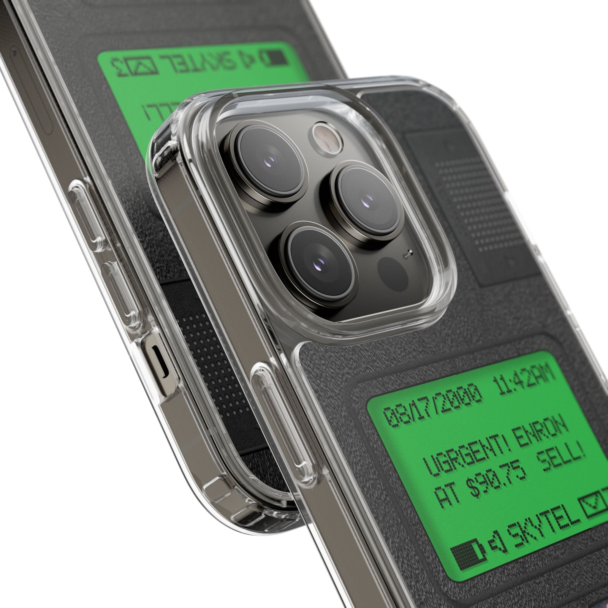 Pager Look Retro Phone Case for iPhone Beeper