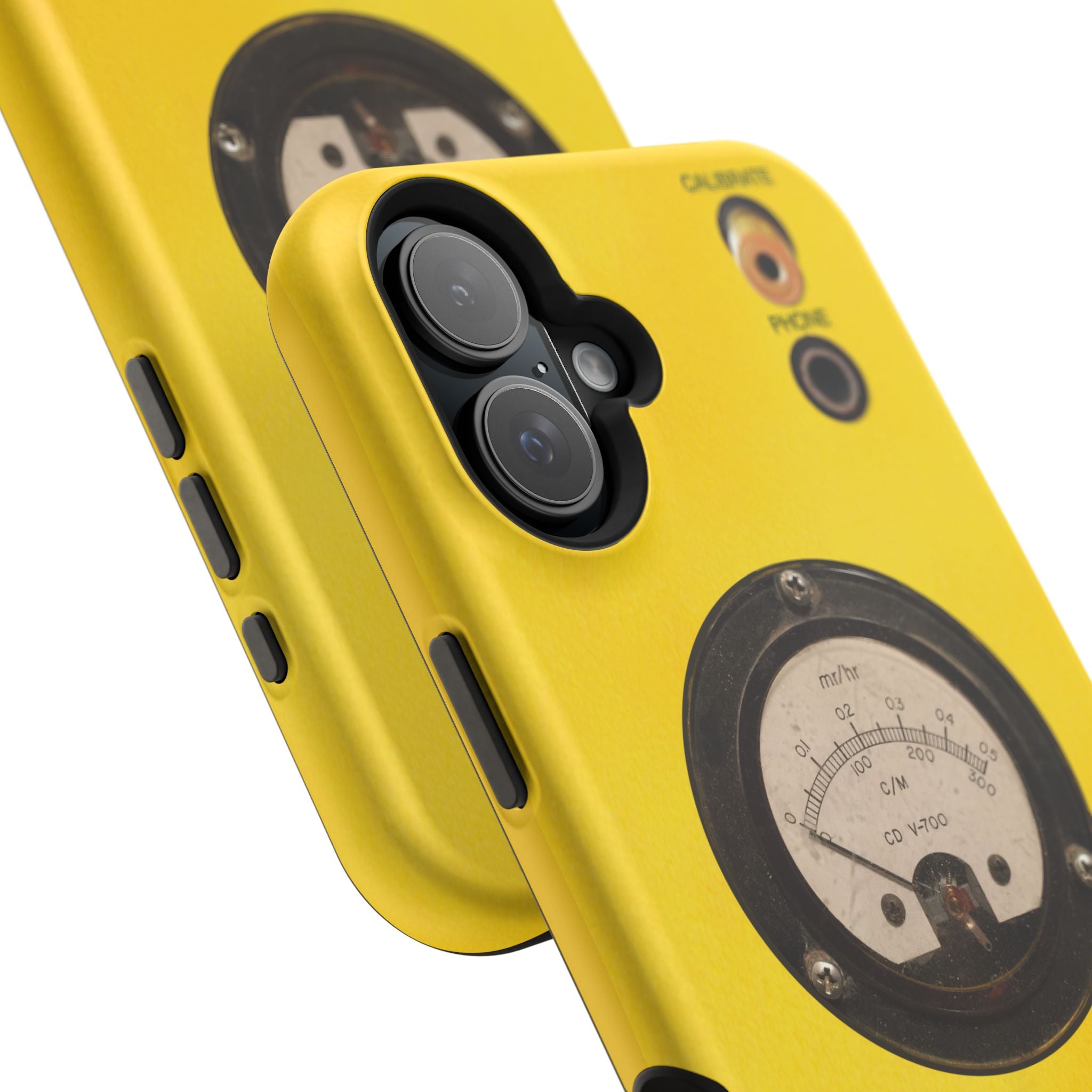 Fallout Geiger Counter Look iPhone Case 16 15 14 13 Magnetic Impact-Resistant