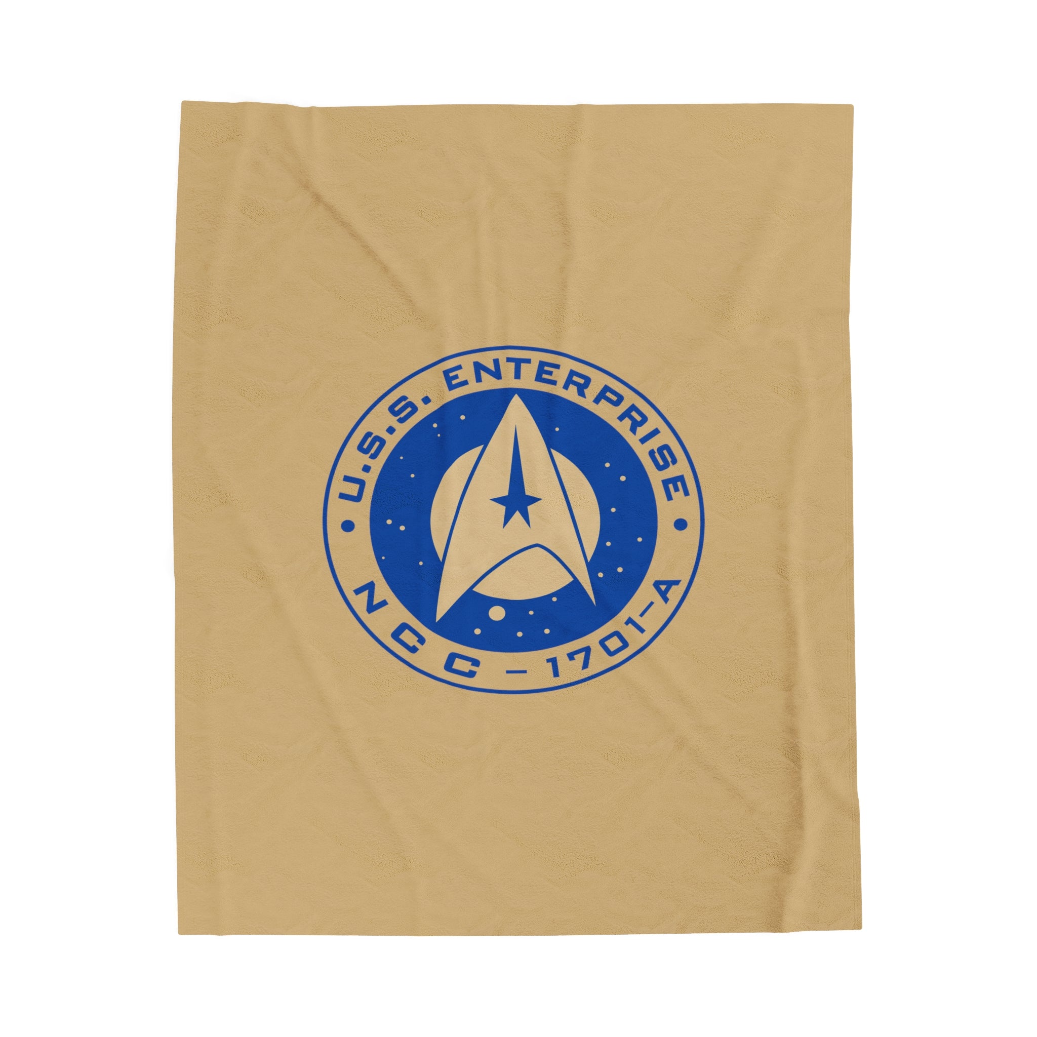 Undiscovered Country Style Enterprise Blanket TOS Prop Screen Accurate