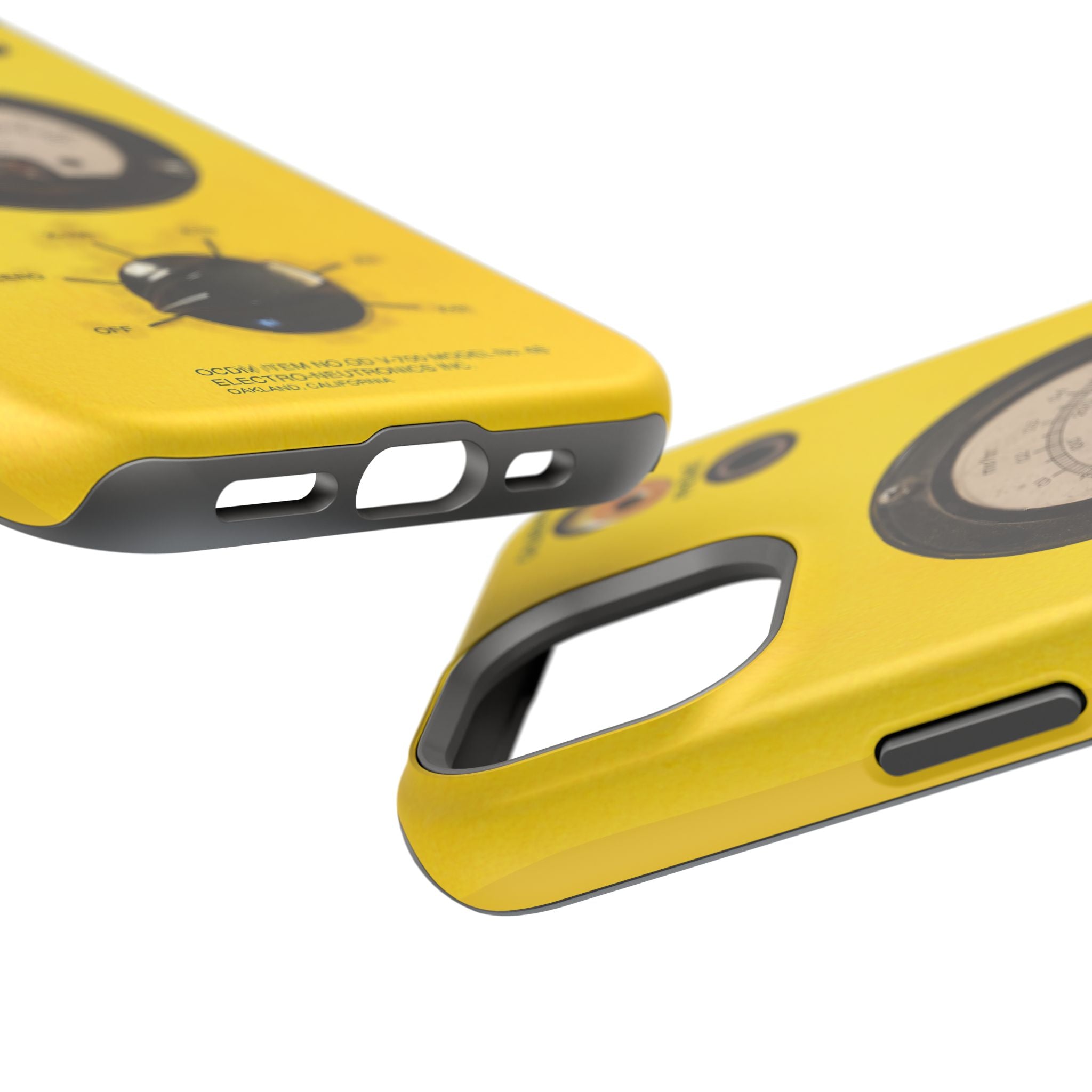 Fallout Geiger Counter Look iPhone Case 16 15 14 13 Magnetic Impact-Resistant