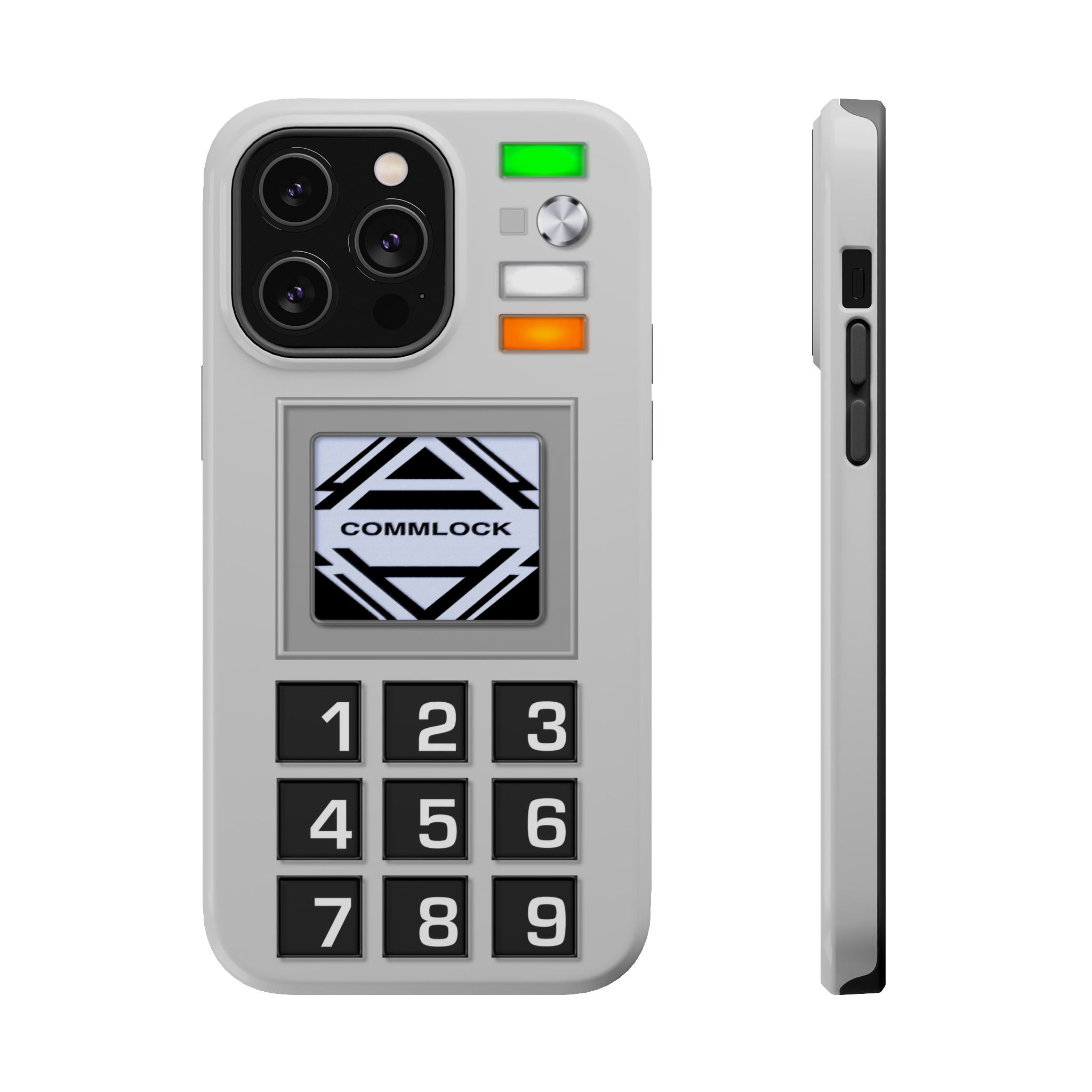 Space CommLock iPhone Case 1999 Prop MagSafe Magnetic 17 16 15 14 13 Pro Max Plus Mini Comlock