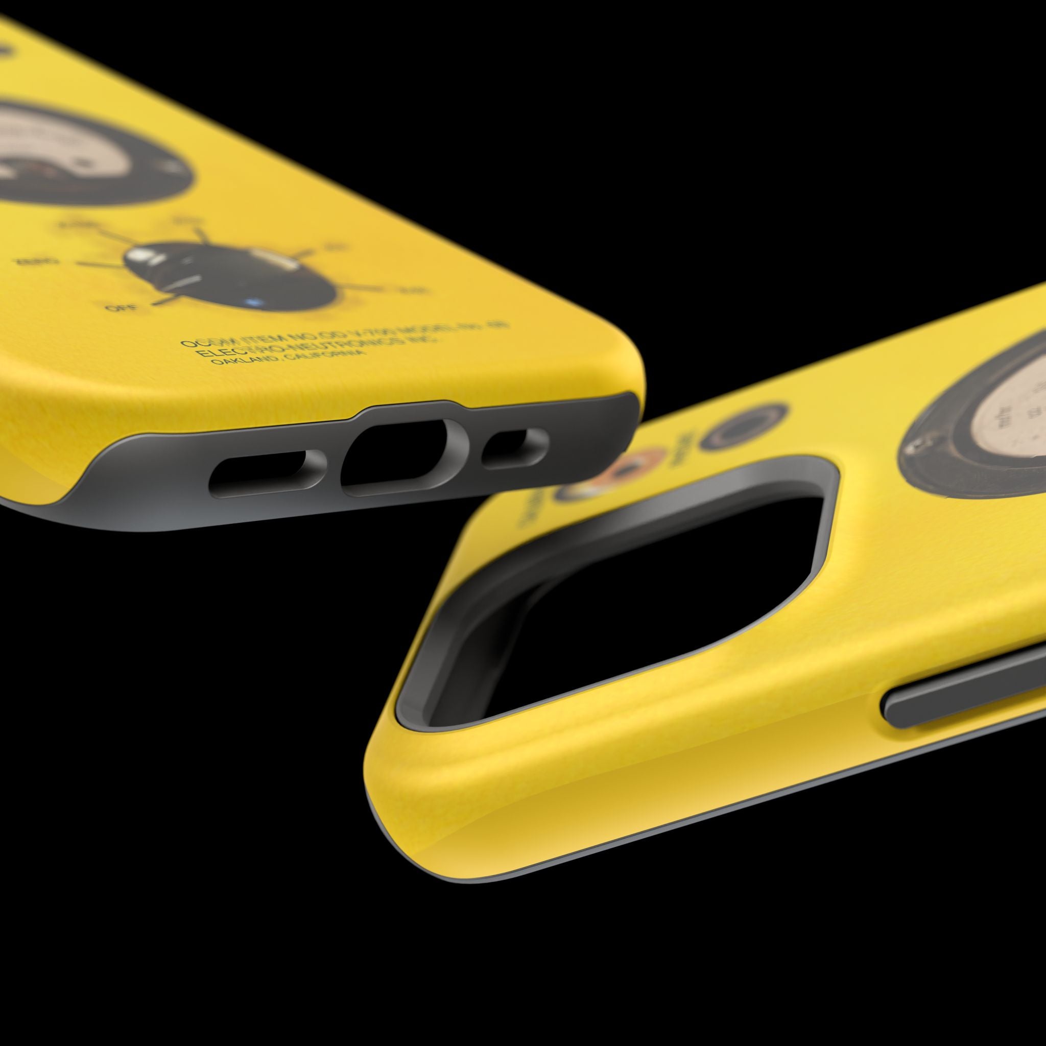 Fallout Geiger Counter Look iPhone Case 16 15 14 13 Magnetic Impact-Resistant