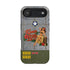 WWII Pinup Nose Art Phone Case, Kona Kitty Airplane Art, MagSafe Dual Layer Case for iPhone & Samsung Galaxy, Vintage Military Art