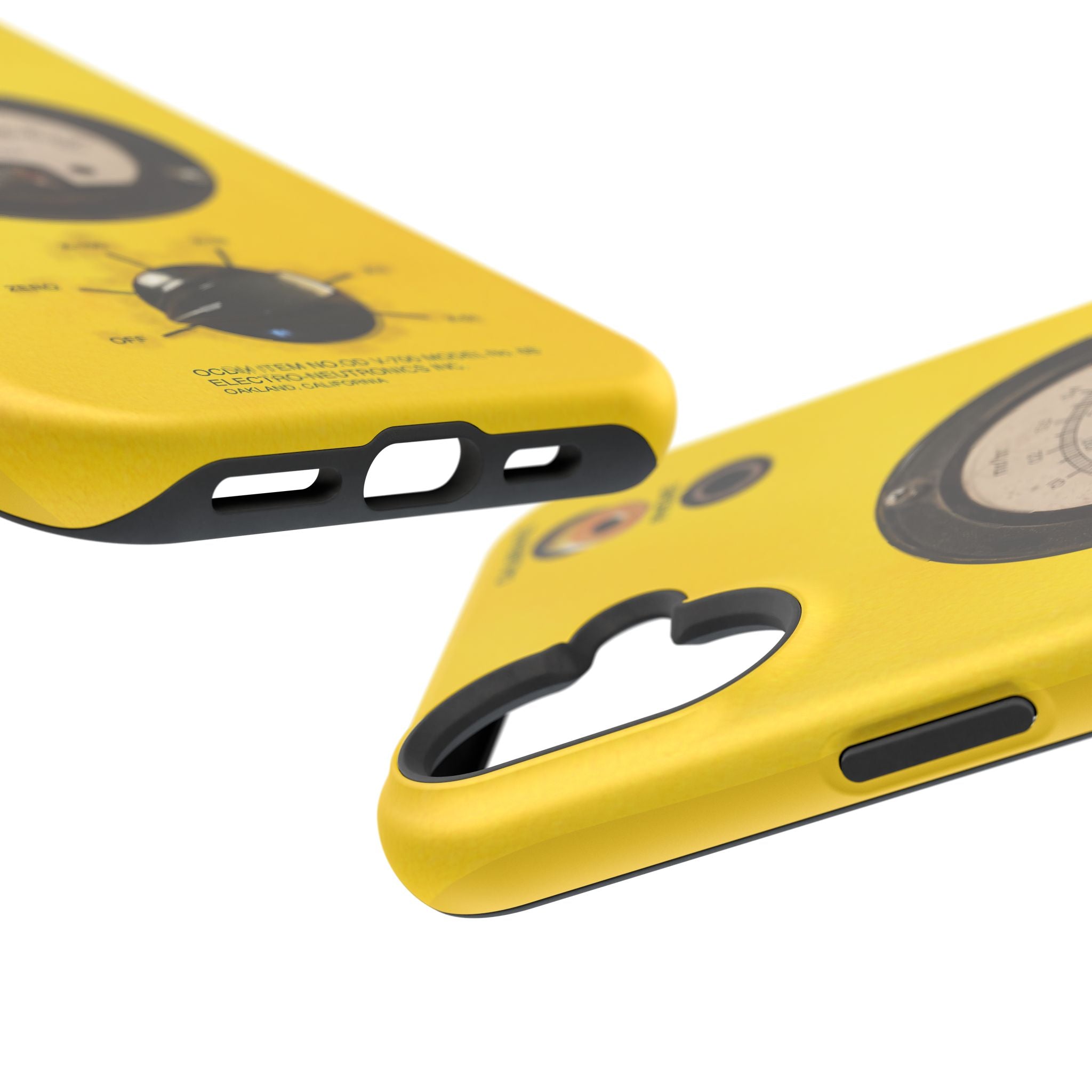 Fallout Geiger Counter Look iPhone Case 16 15 14 13 Magnetic Impact-Resistant
