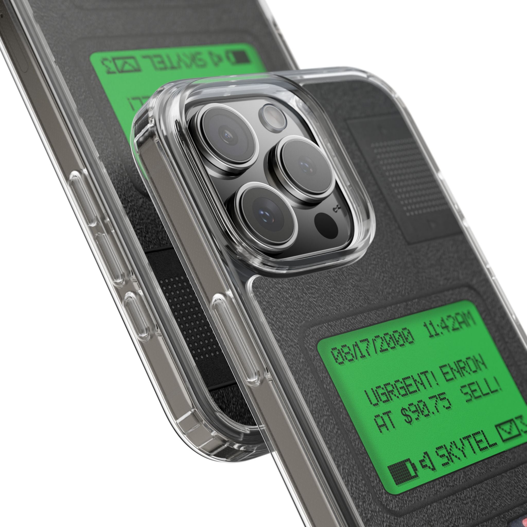 Pager Look Retro Phone Case for iPhone Beeper
