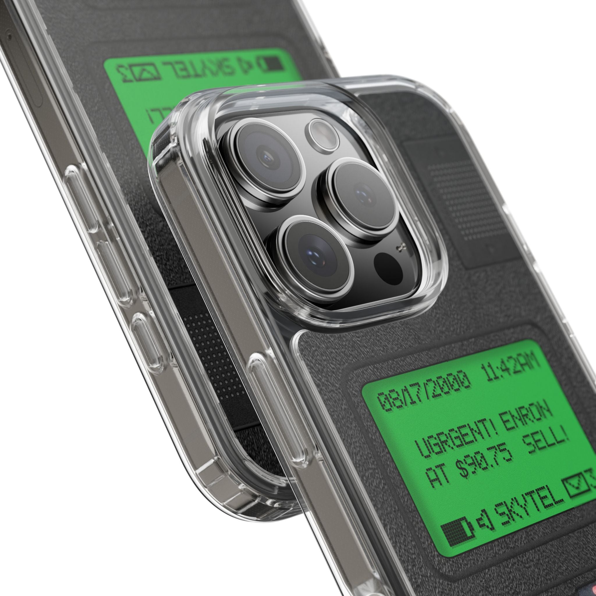 Pager Look Retro Phone Case for iPhone Beeper