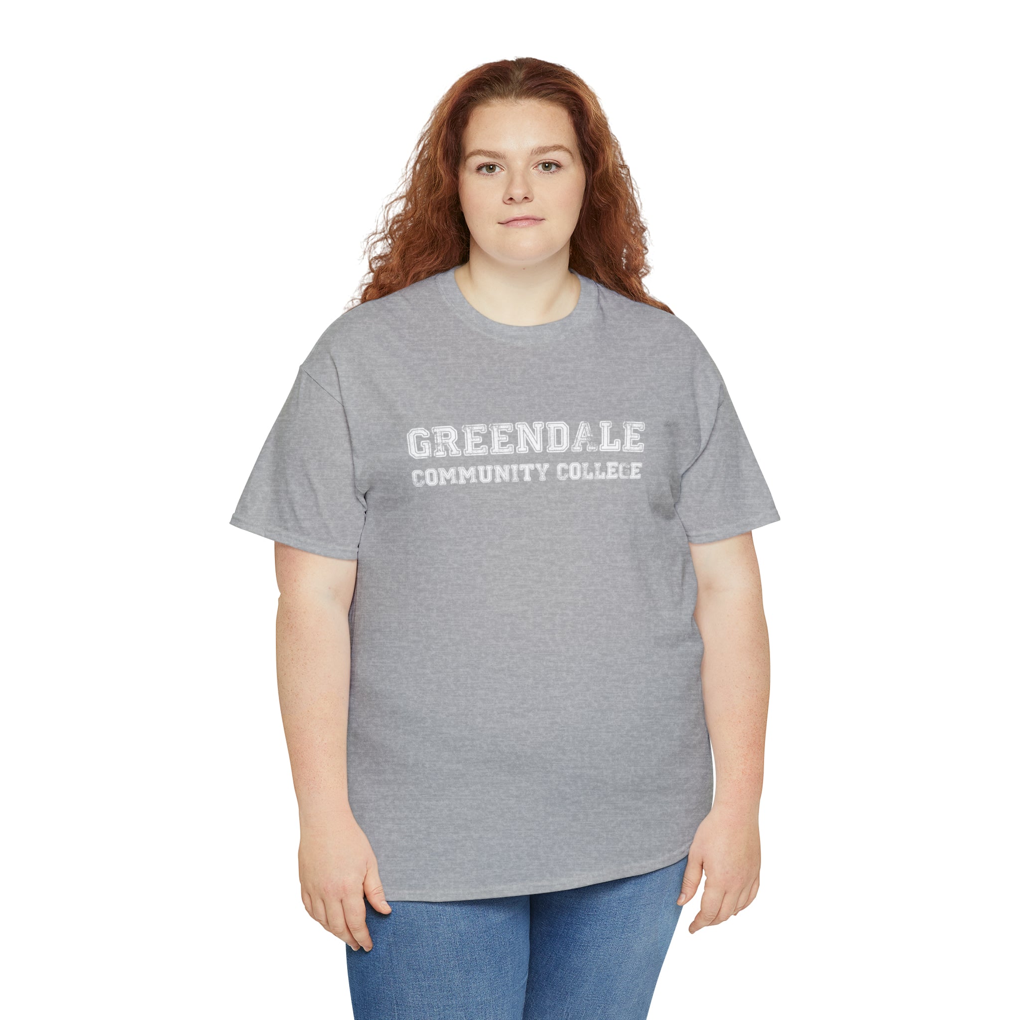 Greendale Community College Unisex Heavy Cotton Tee