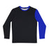 Custom 1999 Long Sleeve Shirt Uniform Space Costume - Blue Black