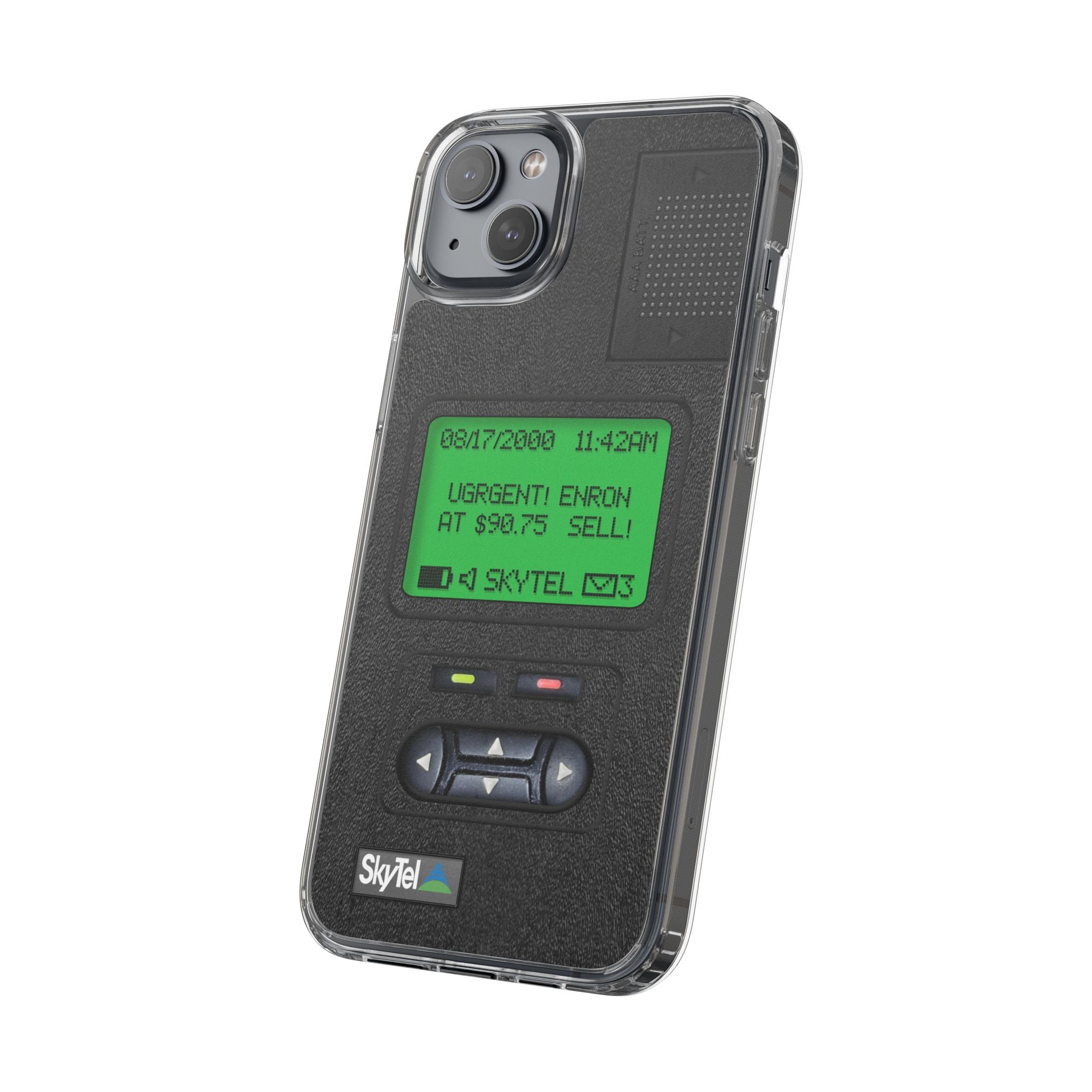 Pager Look Retro Phone Case for iPhone Beeper