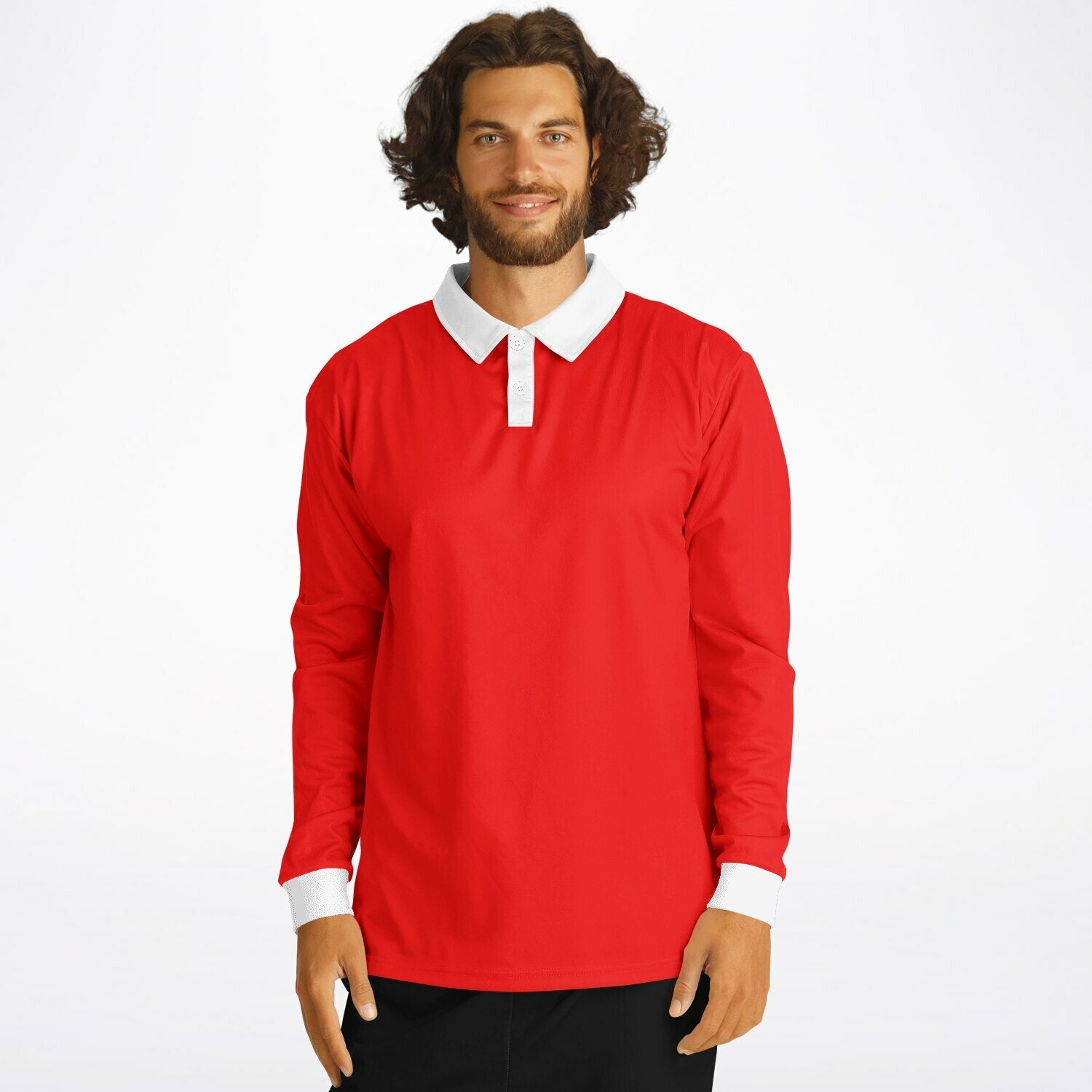 Gilligan Long Sleeve Polo Shirt Costume