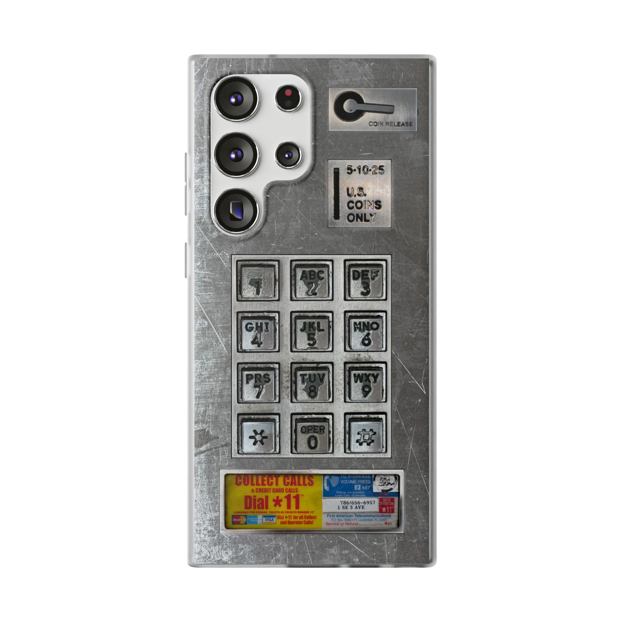 Payphone Retro Tech Case for Samsung Galaxy