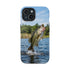 Largemouth Bass Fishing Fish Phone Case MagSafe Compatible for iPhone & Samsung Galaxy | Bass Fisherman Gift | Dual Layer Tough Case