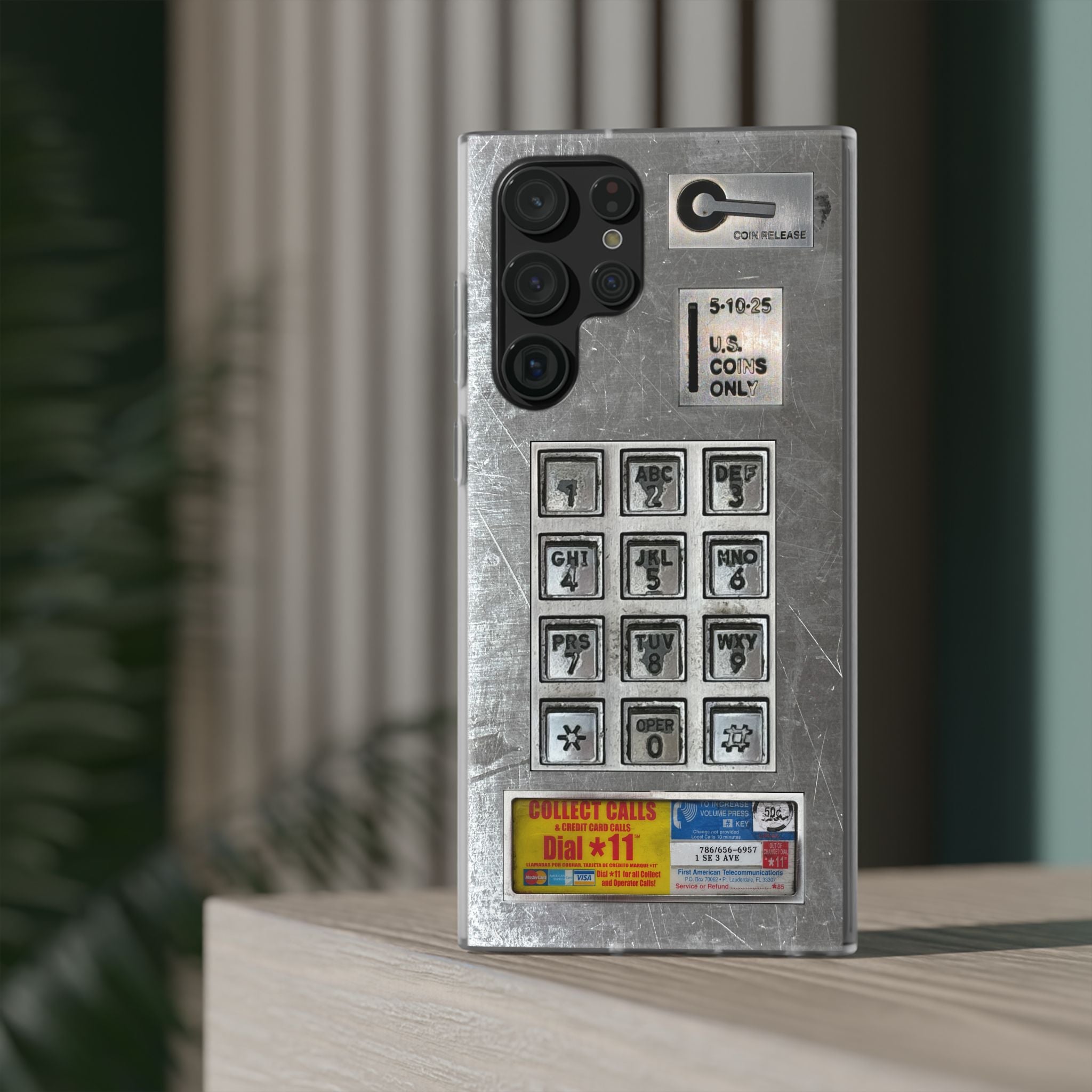 Payphone Retro Tech Case for Samsung Galaxy