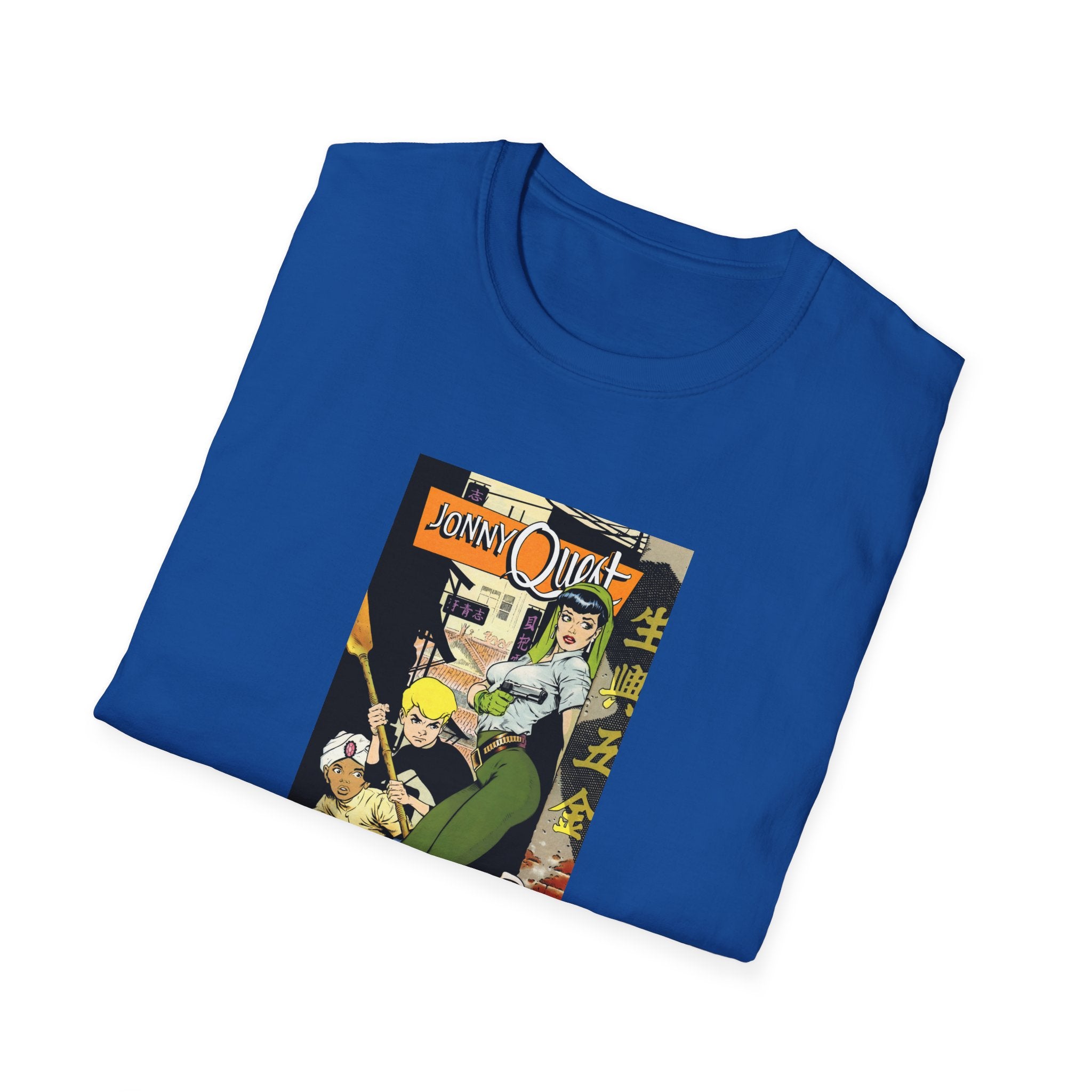 Jonny Quest and Jade Softstyle T-Shirt - Johnny