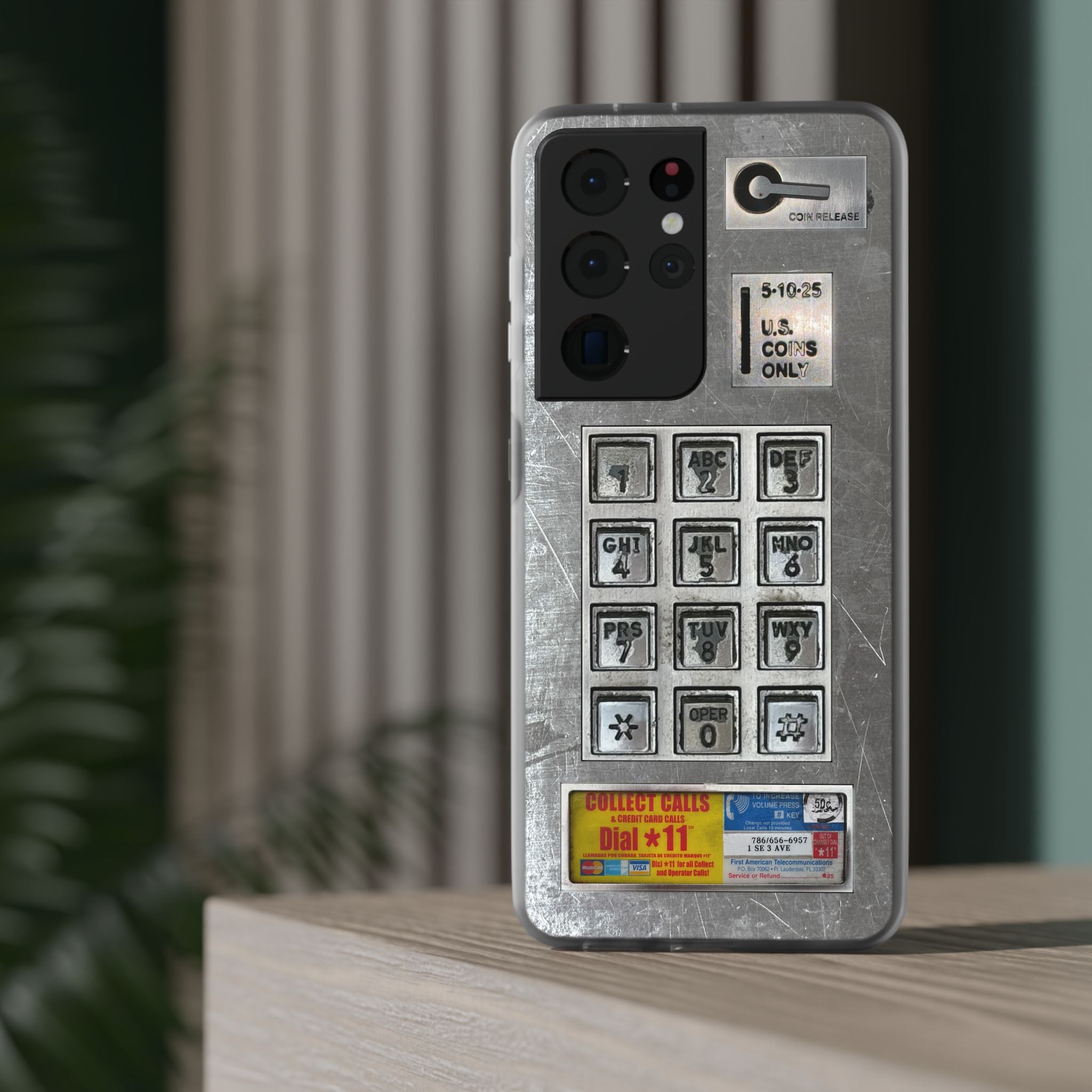 Payphone Retro Tech Case for Samsung Galaxy