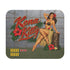 Kona Kitty WW2 Airplane Nose Art Pinup Girl Mouse Pad (Rectangle)