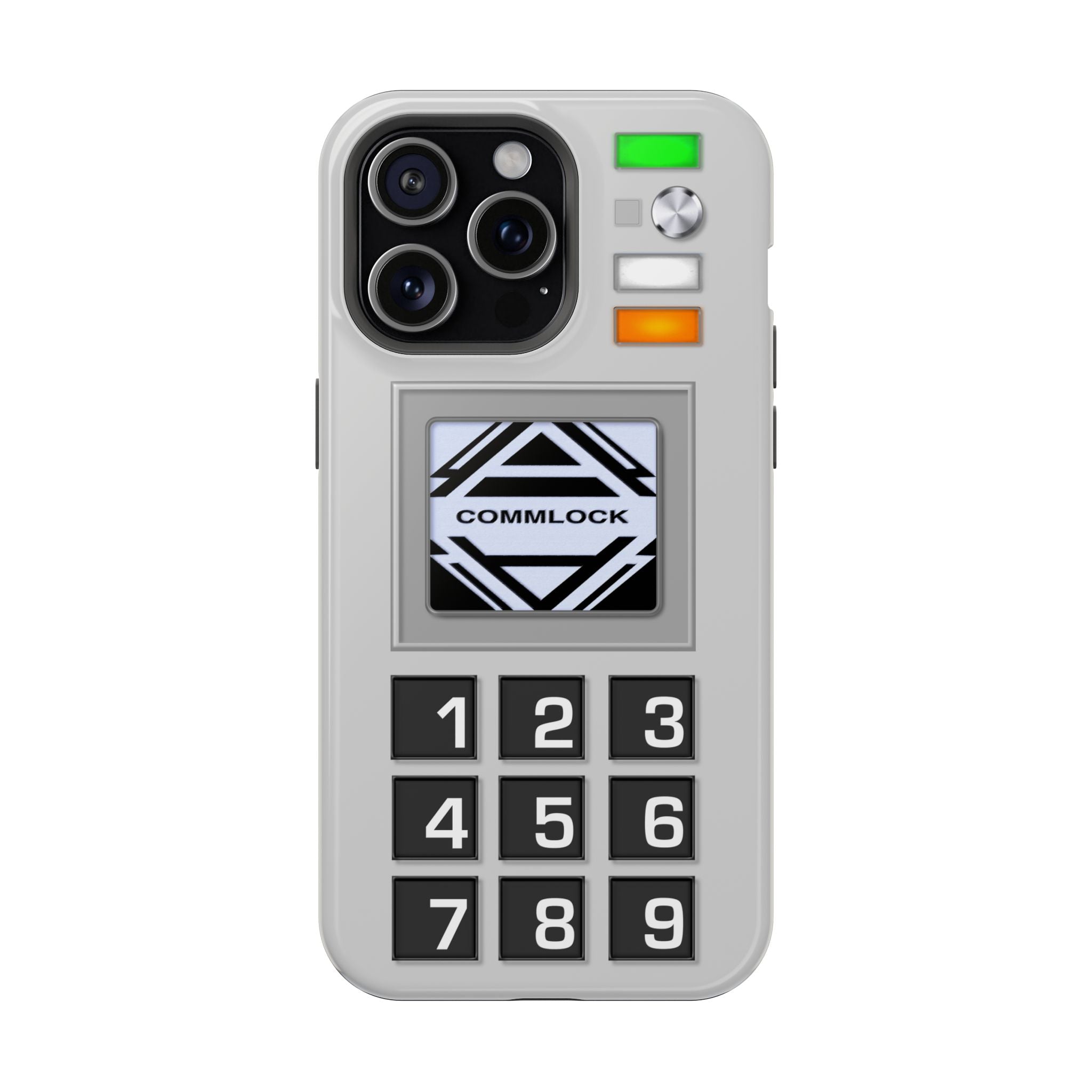 Space CommLock iPhone Case 1999 Prop MagSafe Magnetic 17 16 15 14 13 Pro Max Plus Mini Comlock