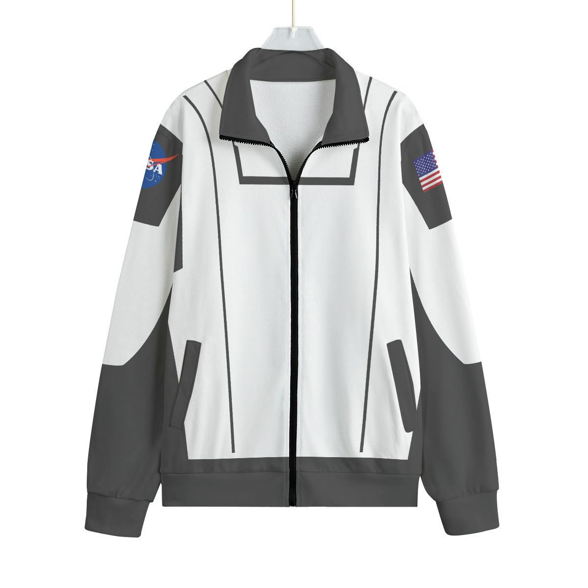 SpaceX Spacesuit Inspired Fleece Jacket – Judy's Emporium