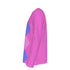 Pink and Blue Argyle Long Sleeve Shirt, Bright Colorblock Kawaii JPOP KPOP Fashion Baby Costume