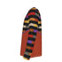 Purple Orange Black Color Block Long Sleeve Shirt, Future Civilian Costume T-Shirt Jake Sisko