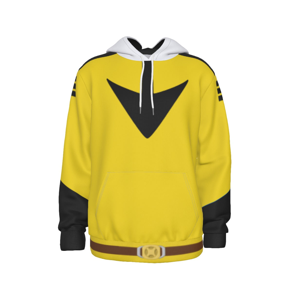 Star Blazers or Space Battleship Yamato Yellow Pullover Hoodie Uniform Costume
